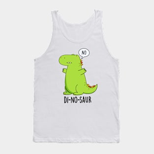 Di-no-saur Funny Dinosaur Puns Tank Top